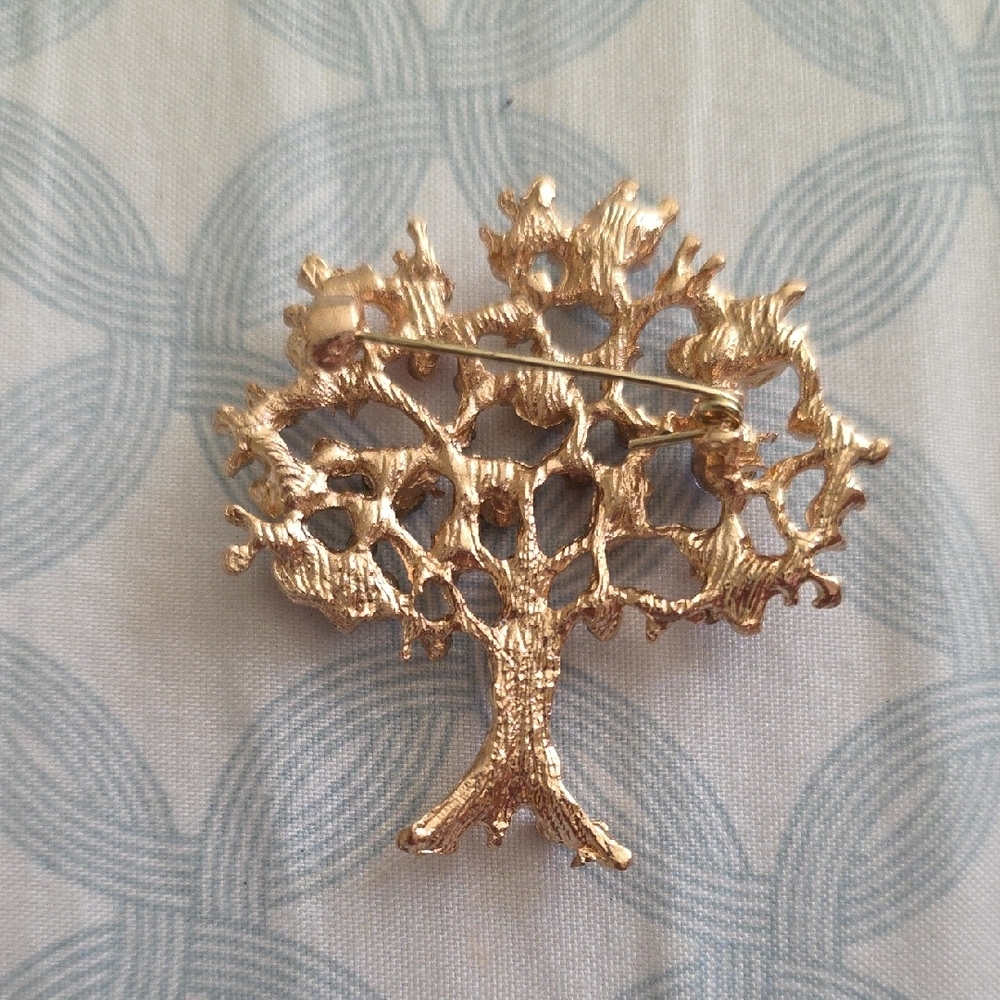 Colorful Tree Of Life Brooch - Picture 2 of 2